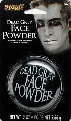 Spirit Halloween Gray Face Powder