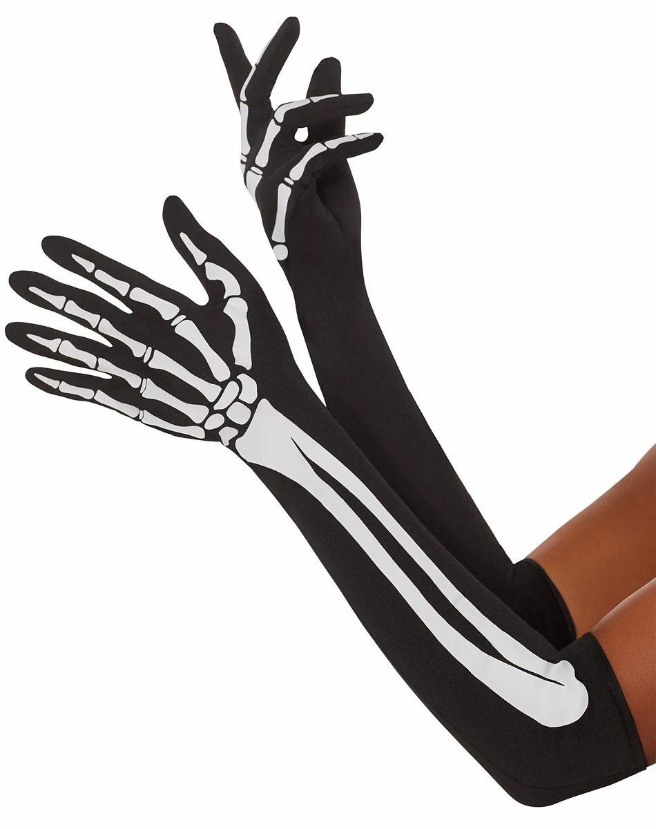 Spirit Halloween Skeleton Arm Gloves 1 Spirit Halloween Skeleton Arm Gloves