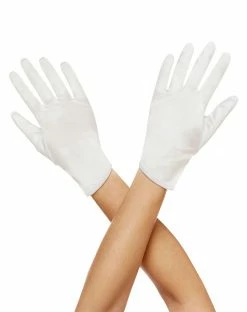 Spirit Halloween White Tea Time Gloves