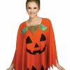 Spirit Halloween Adult Pumpkin Poncho