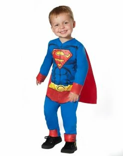 Spirit Halloween Toddler Superman One Piece Costume - DC Comics