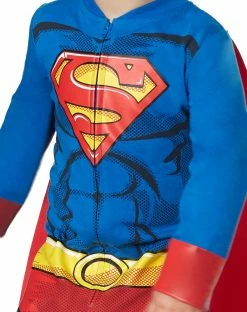 Spirit Halloween Toddler Superman One Piece Costume - DC Comics -Halloween ACCESSORIES store 01299874 c