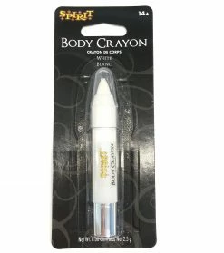 Spirit Halloween White Body Crayon