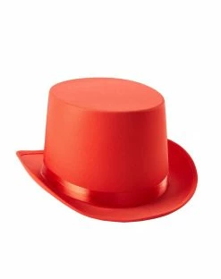 Spirit Halloween Red Top Hat