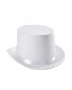 Spirit Halloween White Top Hat