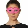 Spirit Halloween Pink Venetian Half Mask