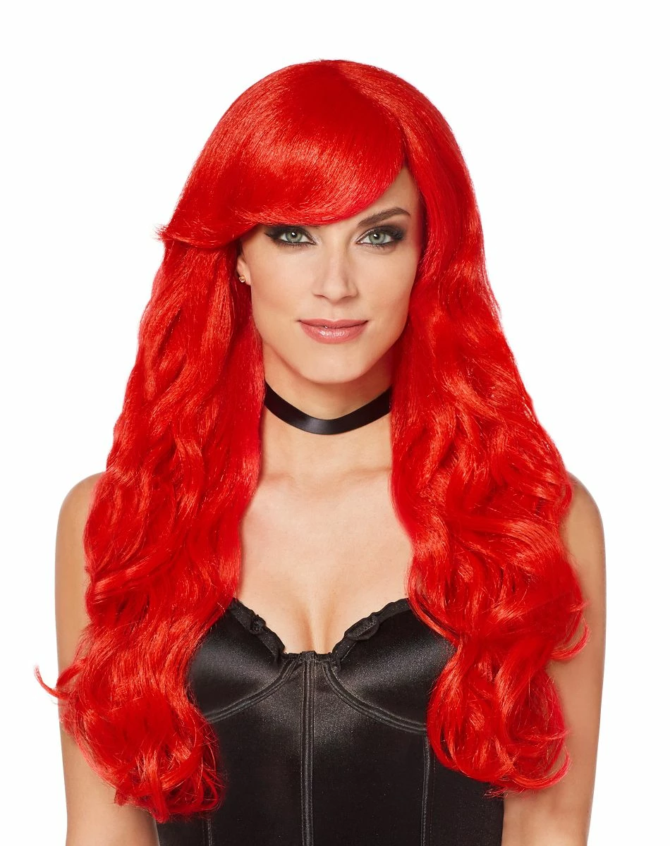 Spirit Halloween Red Curls Wig 1 Spirit Halloween Red Curls Wig