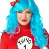 Spirit Halloween Thing Wig With Bow - Dr. Seuss