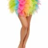 Spirit Halloween Rainbow Shredded Tutu
