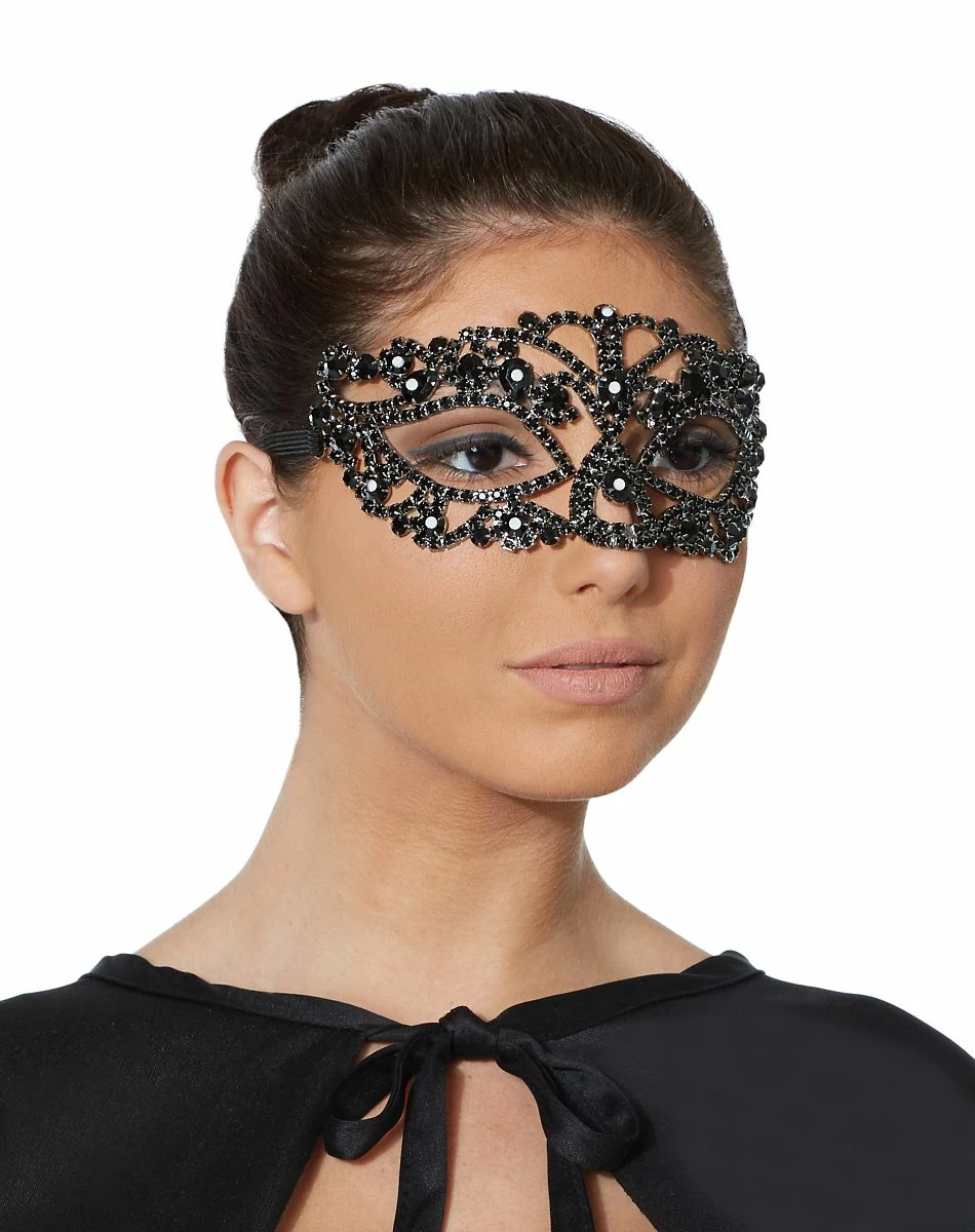 Spirit Halloween Black Diamond Mask 2 Spirit Halloween Black Diamond Mask - Image 2