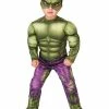 Spirit Halloween Toddler Hulk Muscle One Piece Costume - Marvel
