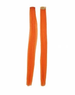 Spirit Halloween Orange Hair Extensions