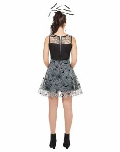 Spirit Halloween Black Bat and Spider Dress 5 Spirit Halloween Black Bat and Spider Dress -Halloween ACCESSORIES store 01314863 b
