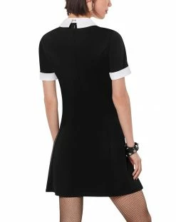 Spirit Halloween Black Collared Dress -Halloween ACCESSORIES store 01315480 c