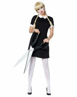 Spirit Halloween Black Collared Dress -Halloween ACCESSORIES store 01315480 d