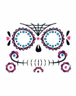Spirit Halloween Kids Day of the Dead Face Decal