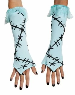 Spirit Halloween Sally Stitched Gloves - The Nightmare Before Christmas