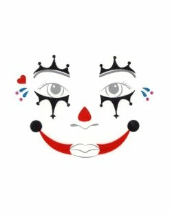 Spirit Halloween Kids Twisted Clown Decal