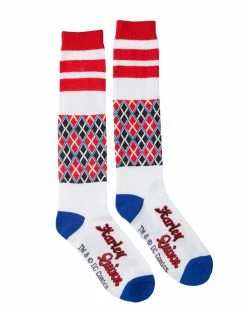 Spirit Halloween Harley Quinn Socks - Suicide Squad