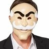 Spirit Halloween Adult Mr. Robot Half Mask – Mr. Robot