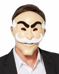 Spirit Halloween Adult Mr. Robot Half Mask – Mr. Robot