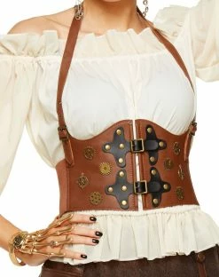 Spirit Halloween Steampunk Waist Cincher -Halloween ACCESSORIES store 01323211 c