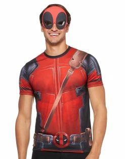 Spirit Halloween Sublimated Deadpool T Shirt - Marvel