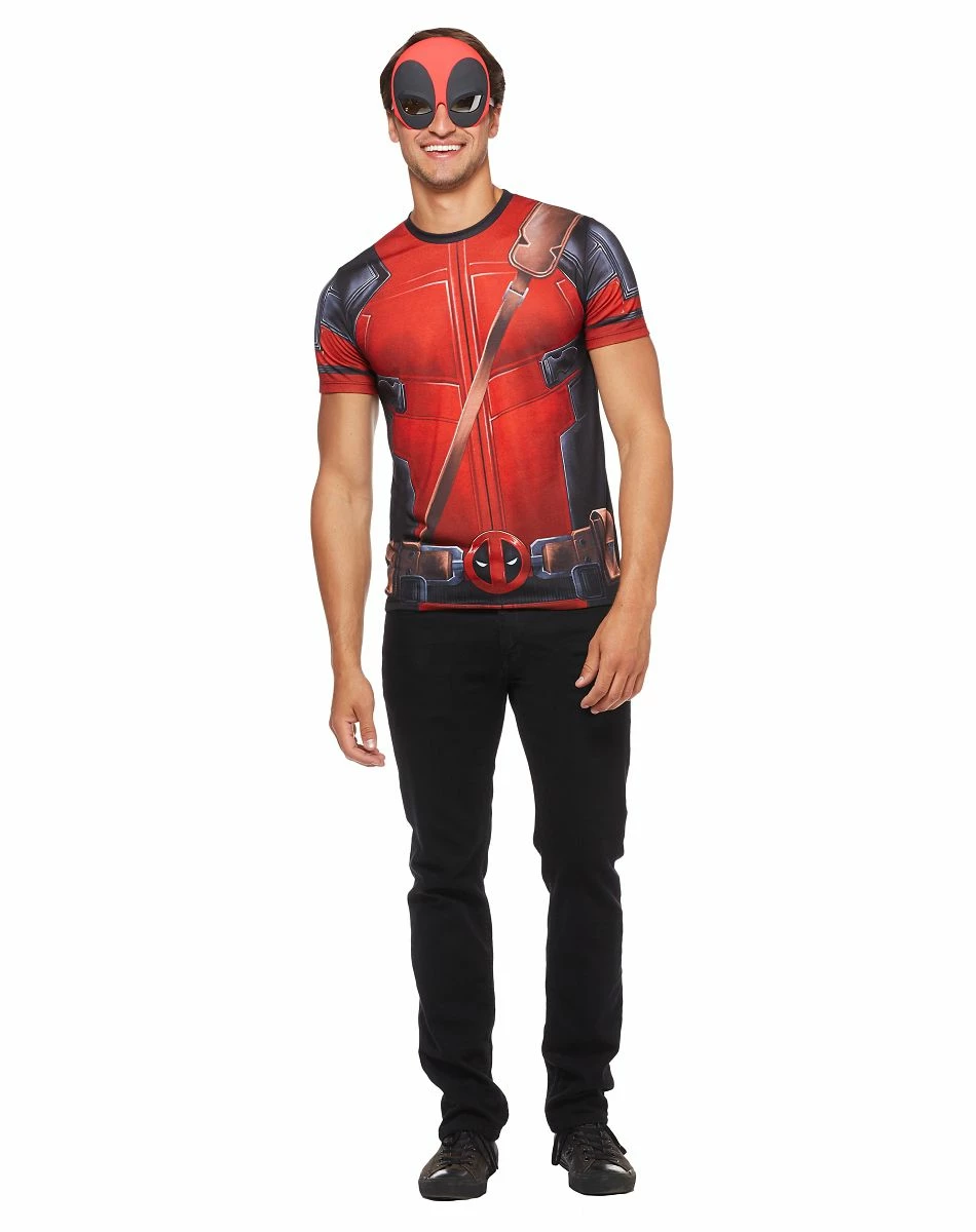 Spirit Halloween Sublimated Deadpool T Shirt - Marvel 4 Spirit Halloween Sublimated Deadpool T Shirt - Marvel - Image 4