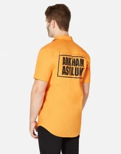 Spirit Halloween Arkham Inmate Work Shirt - Suicide Squad -Halloween ACCESSORIES store 01324516 b