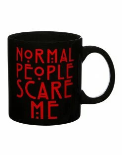 Spirit Halloween Normal People Scare Me Mug - American Horror Story