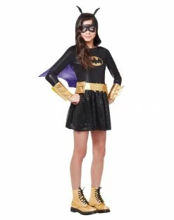 Spirit Halloween Kids Batgirl Dress Costume - DC Comics
