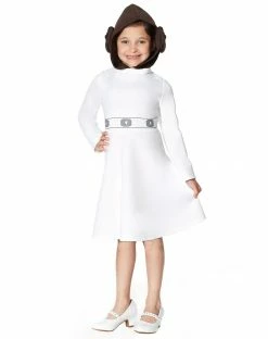 Spirit Halloween Kids Hooded Leia Dress - Star Wars