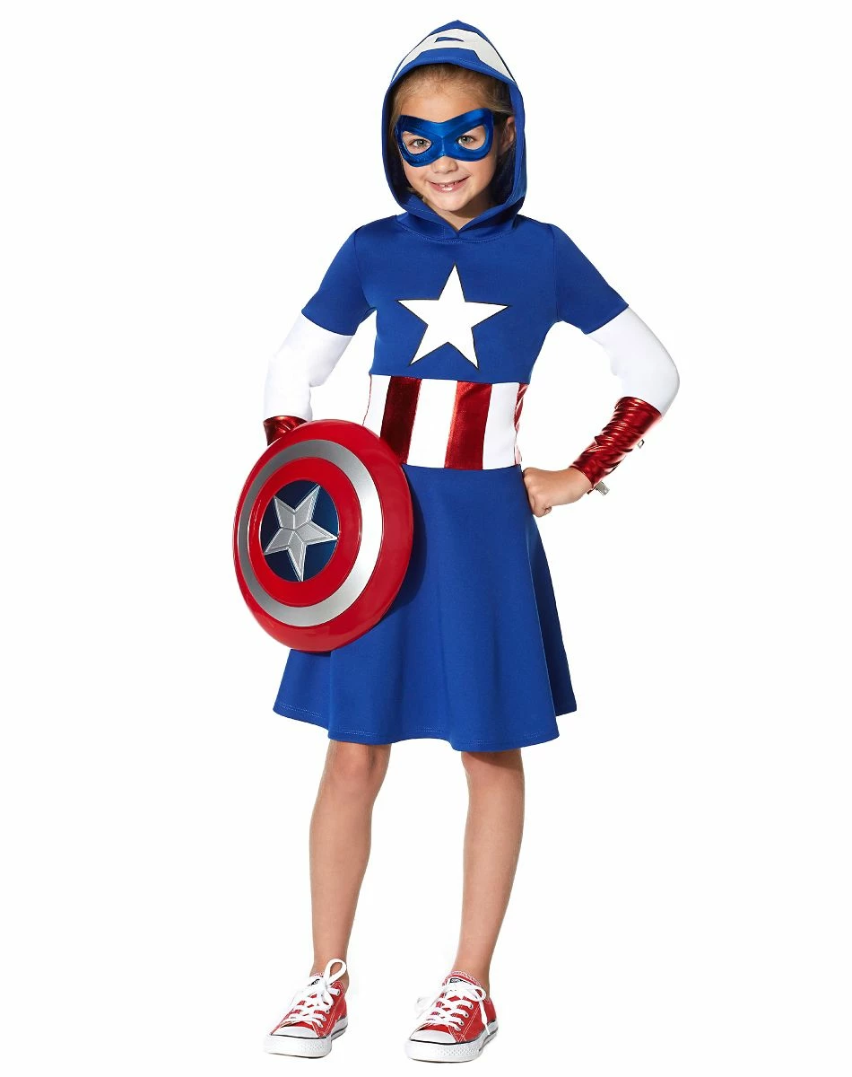 Spirit Halloween Kids Captain America Dress - Marvel 1 Spirit Halloween Kids Captain America Dress - Marvel