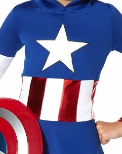 Spirit Halloween Kids Captain America Dress - Marvel 5 Spirit Halloween Kids Captain America Dress - Marvel -Halloween ACCESSORIES store 01326313 c