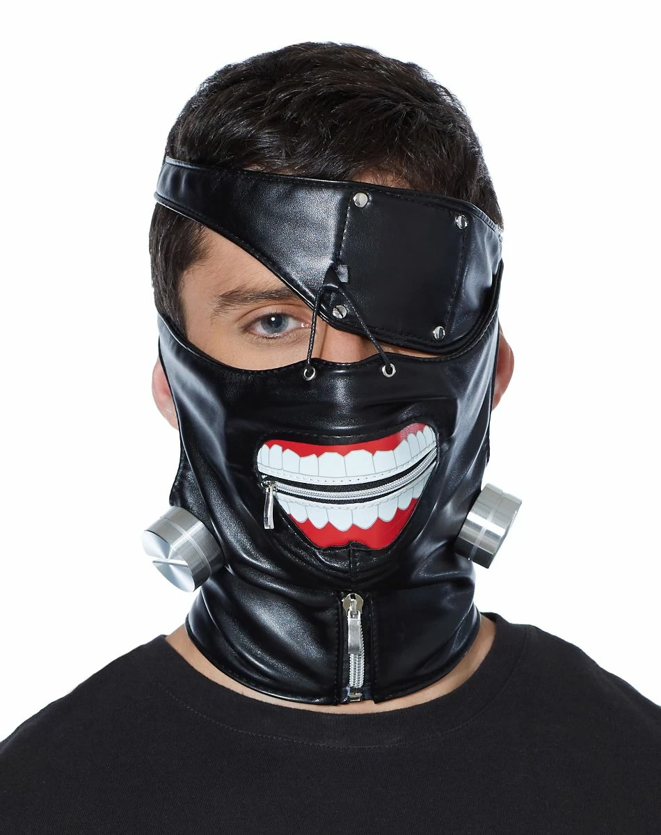 Spirit Halloween Kaneki Half Mask - Tokyo Ghoul 1 Spirit Halloween Kaneki Half Mask - Tokyo Ghoul