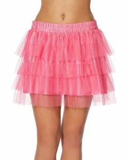 Spirit Halloween Adult Pink Tutu Skirt