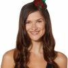 Spirit Halloween Sequin Pumpkin Fascinator