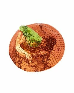 Spirit Halloween Sequin Pumpkin Fascinator 5 Spirit Halloween Sequin Pumpkin Fascinator -Halloween ACCESSORIES store 01330018 c