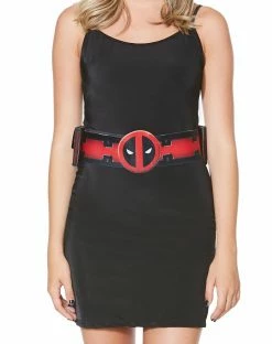 Spirit Halloween Deadpool Cinch Belt - Marvel -Halloween ACCESSORIES store 01332576 c