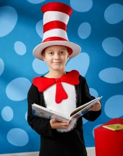 Spirit Halloween Kids Cat in the Hat Costume - Dr. Seuss
