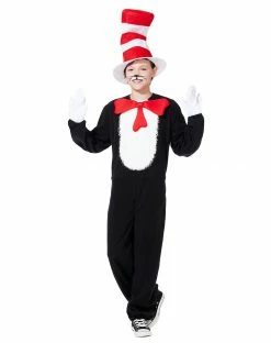 Spirit Halloween Kids Cat in the Hat Costume - Dr. Seuss -Halloween ACCESSORIES store 01332584 f