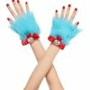 Spirit Halloween Thing Faux Fur Cuffs - Dr. Seuss
