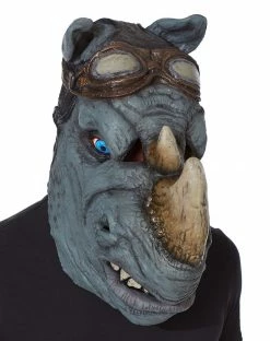 Spirit Halloween Rocksteady Full Mask - TMNT 9 Spirit Halloween Rocksteady Full Mask - TMNT -Halloween ACCESSORIES store 01335298 e