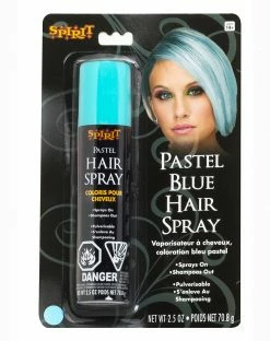 Spirit Halloween Pastel Blue Hairspray