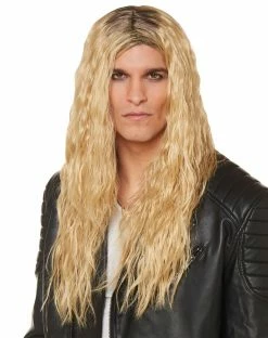 Spirit Halloween Blonde Glam Metal Wig