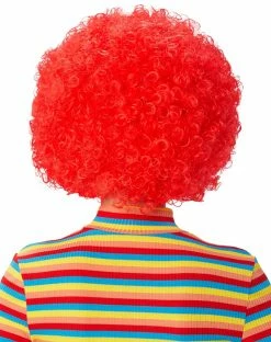 Spirit Halloween Red Curly Wig -Halloween ACCESSORIES store 01340272 b
