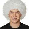 Spirit Halloween White Afro Wig