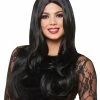 Spirit Halloween Long Black Wig