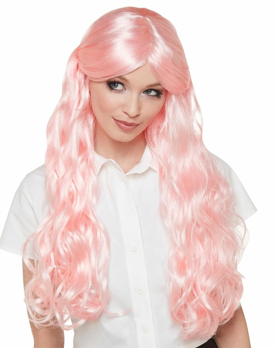 Spirit Halloween Pink Anime Curls 1 Spirit Halloween Pink Anime Curls