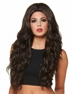 Spirit Halloween Brunette Fashion Wig